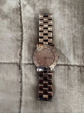 Marc by Marc Jacobs Silver Stainless Steel Bracelet Watch